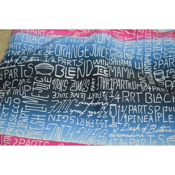 Tommy Bahama Mens‎ Blue Size XL Bahama Mama Recipe Graphic Print Board Shorts - Picture 6 of 8